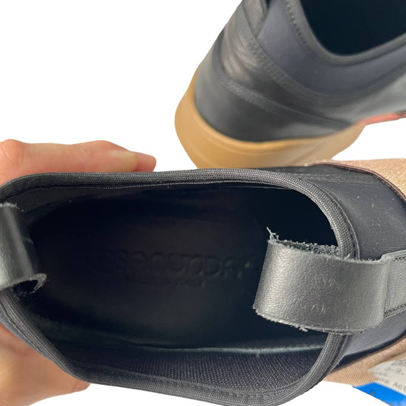 ROSAMUNDA SLIP-ON LEATHER TRAINERS SNEAKERS WOMEN SIZE EU39/US 9-9.5 - Picture 11 of 11